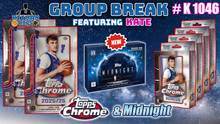 Load image into Gallery viewer, 25% CHANCE Filler for Group Break # K 1046 - Topps Chrome & Midnight