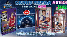 Load image into Gallery viewer, 25% CHANCE Filler for Group Break # K 1049 - Optic, Midnight, Chrome