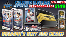 Load image into Gallery viewer, 25% CHANCE Filler for Group Break # VG 890 - Bowman's Best and Gilded