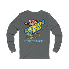 Load image into Gallery viewer, Degen Time Unisex Jersey Long Sleeve Tee