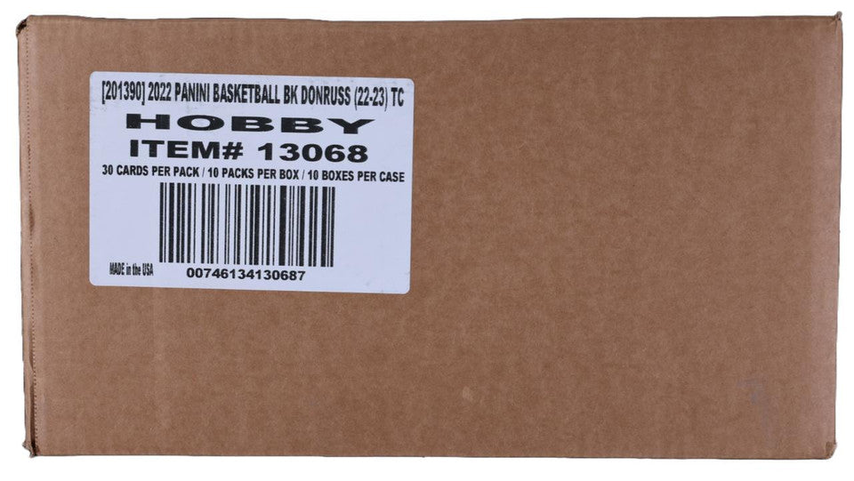 2022-23 Donruss Basketball Hobby 10 Box Case (SEALED)