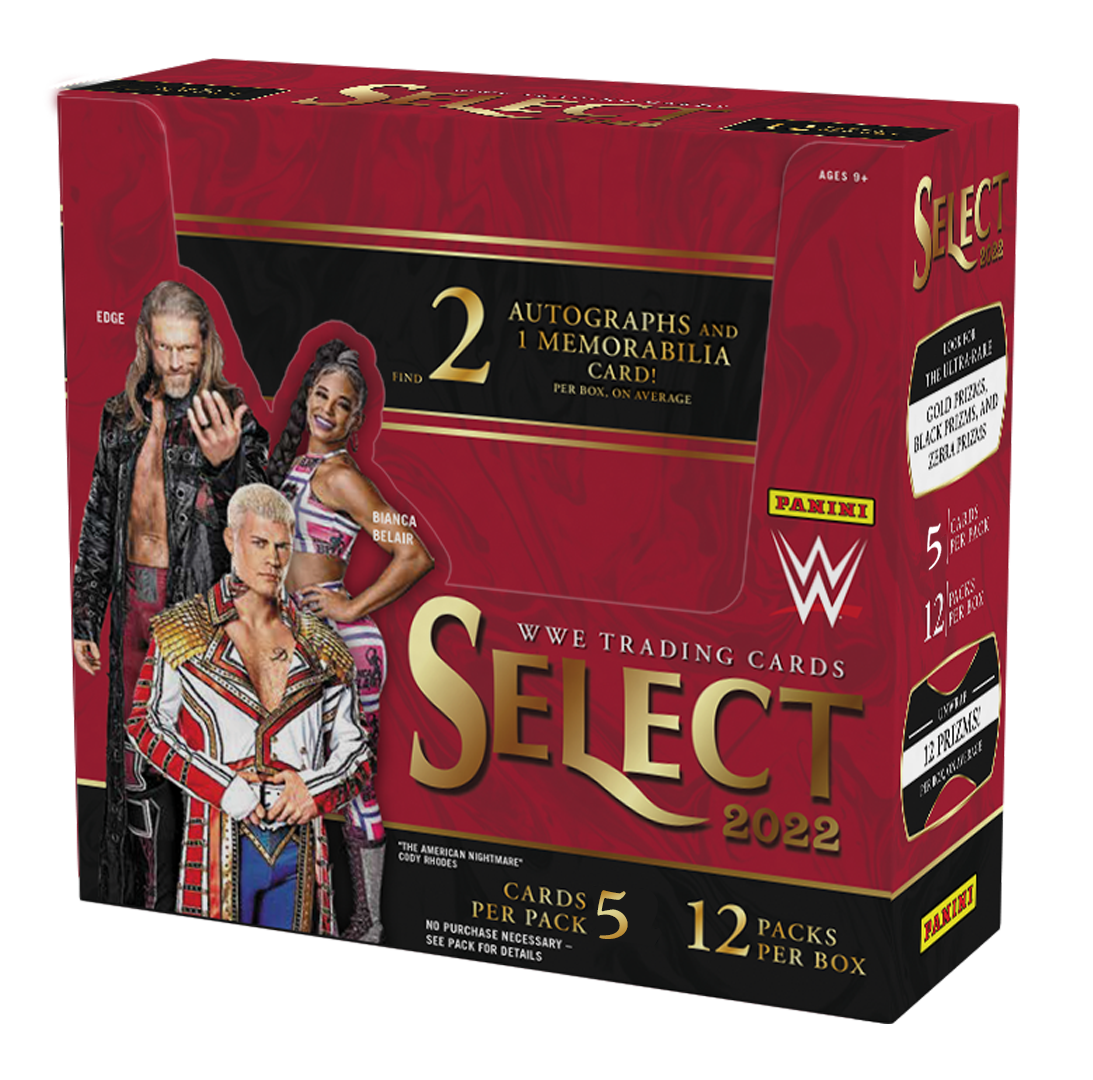 2022 WWE Select Hobby Box
