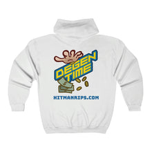 Load image into Gallery viewer, Degen Time Unisex Heavy Blend™ Full Zip Hooded Sweatshirt