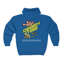 Load image into Gallery viewer, Degen Time Unisex Heavy Blend™ Full Zip Hooded Sweatshirt