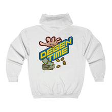 Load image into Gallery viewer, HMR Degen Time Unisex Heavy Blend™ Full Zip Hooded Sweatshirt