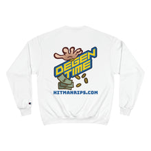 Load image into Gallery viewer, Degen Time Champion Sweatshirt