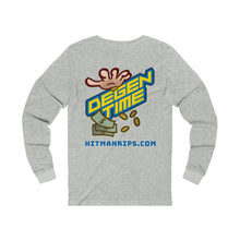 Load image into Gallery viewer, Degen Time Unisex Jersey Long Sleeve Tee