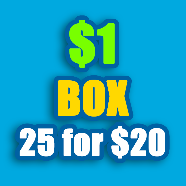 $2 BOX -  25 for $40