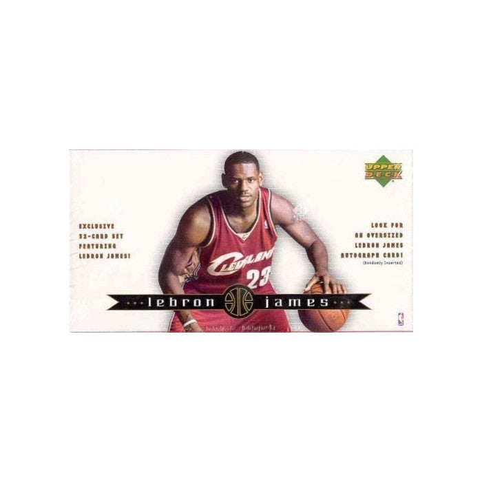 2003-04 Upper Deck LeBron James Basketball Set (box)
