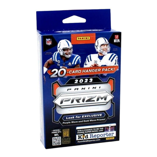 2023 Panini Prizm Football Hanger Box(Purple & Gold Wave Parallels!)