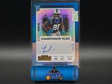 Load image into Gallery viewer, 2021 Contenders Terrace Marshall Jr. Championship Ticket Auto 40/49
