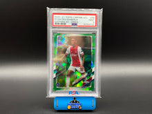 Load image into Gallery viewer, 2020-21 Topps Chrome UEFA Champions League Ryan Gravenberch Sapphire Green 47/75 PSA 9
