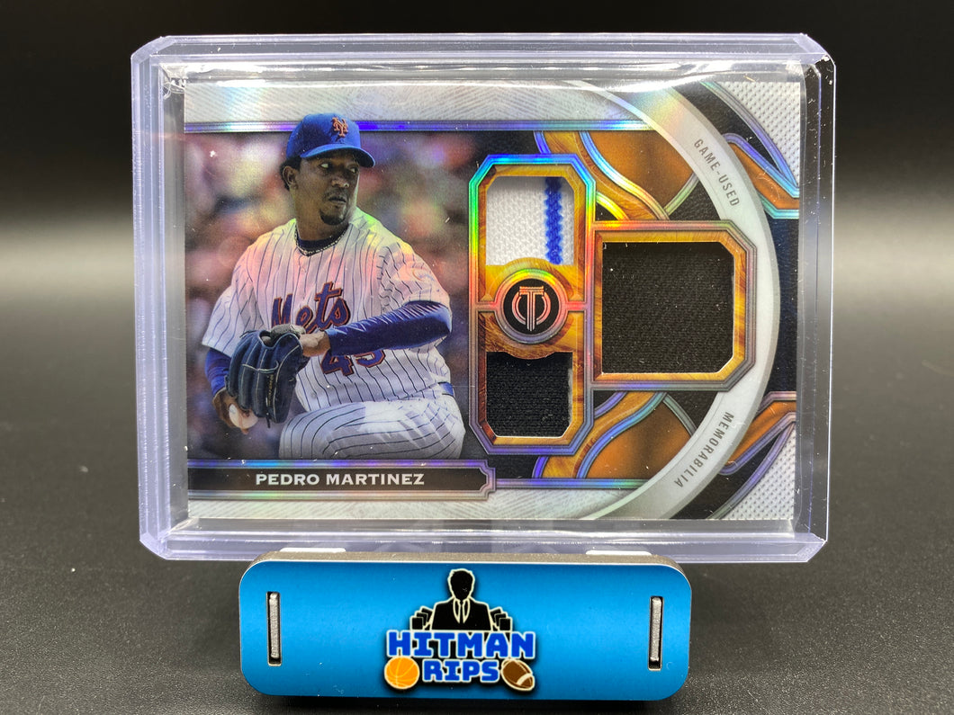 2023 Topps Tribute Pedro Martinez Triple Relic 187/199