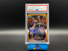 Load image into Gallery viewer, 2022 Bowman University Aliyah Boston Prospect Auto Orange Refractor 21/25 PSA 10
