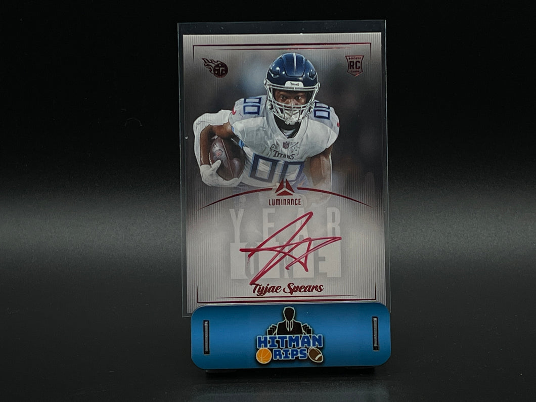 2023 Luminance Tyjae Spears Year One Red Auto