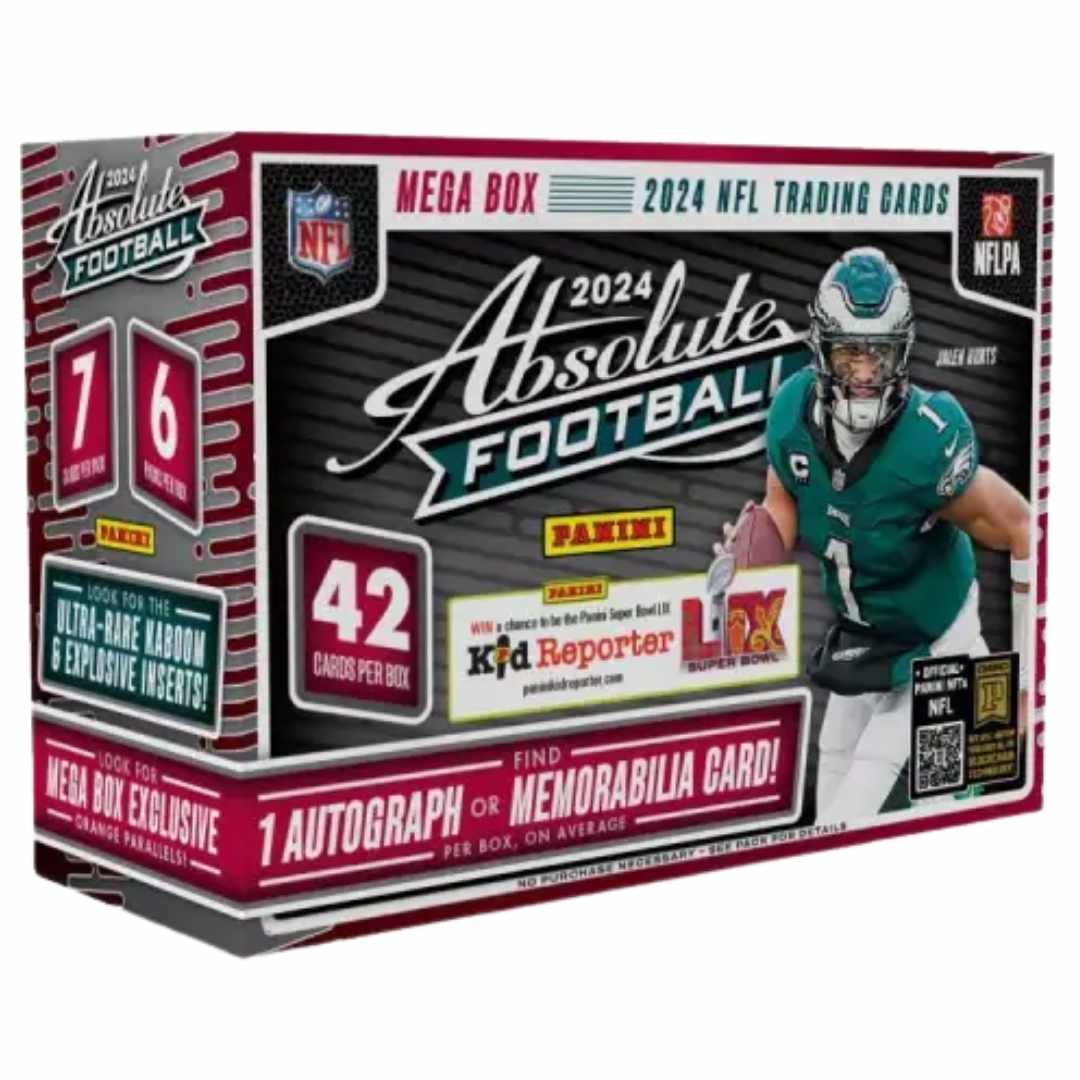 2024 Panini Absolute Football Mega Box (Orange Parallels!)