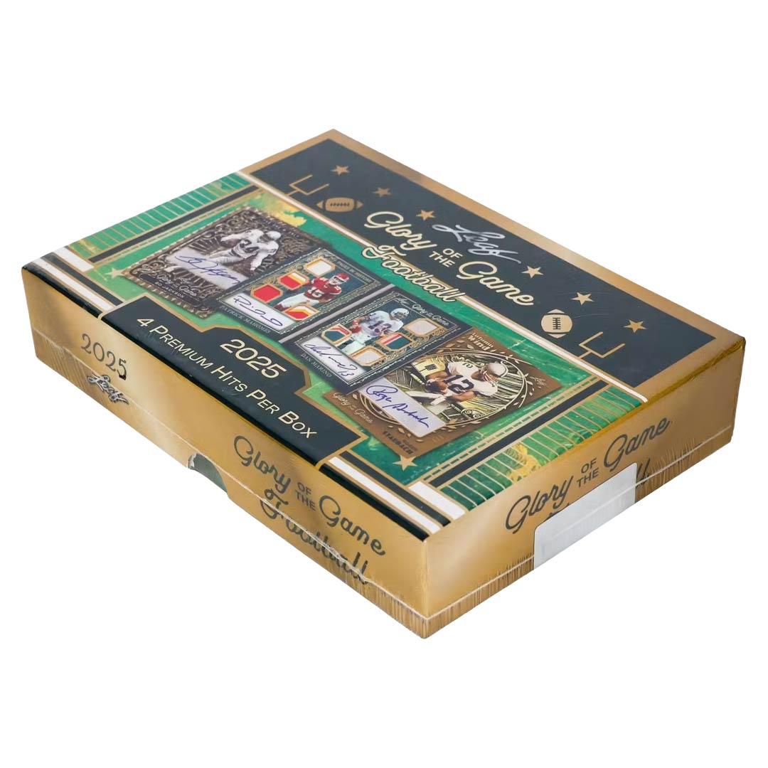 2025 Leaf Glory of the Game Football Hobby Box