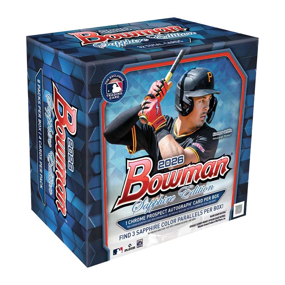  2026 Bowman Baseball Sapphire Edition Box
