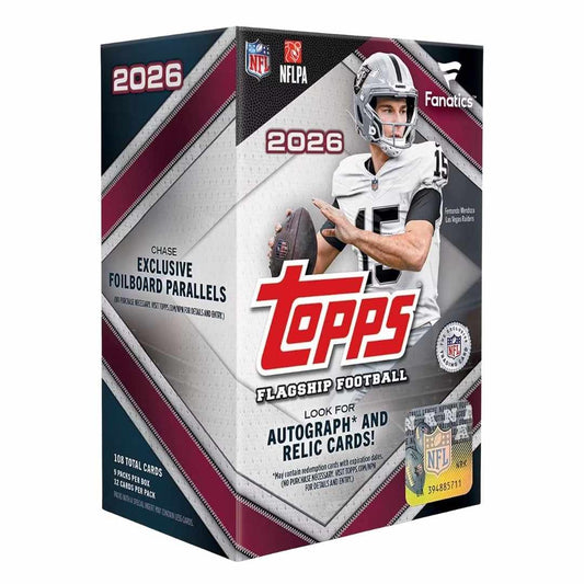 2026 Topps Football Fanatics Blaster Box