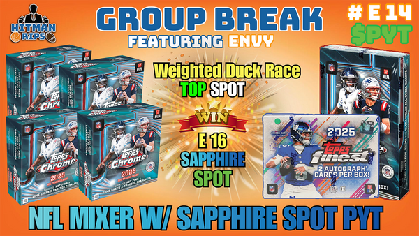 Group Break # E 14 - NFL Mixer w/Sapphire Spot PYT