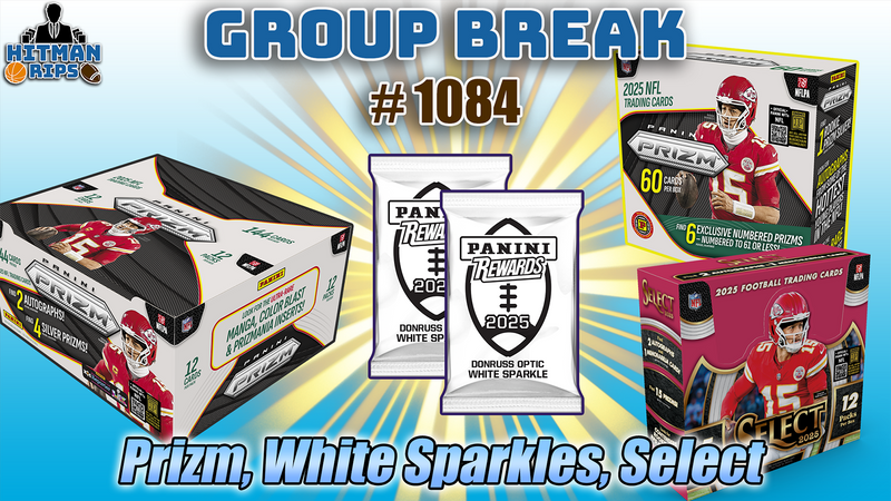 Group Break # 1084 - Prizm, White Sparkles, Select