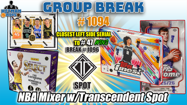 Group Break # 1094 - NBA Mixer w/Transcendent Spot