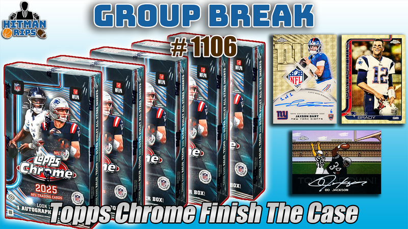 Group Break # 1106 - Topps Chrome Finish The Case