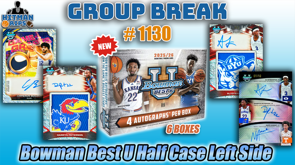 Group Break # 1130 - Bowman Best U Half Case Left Side
