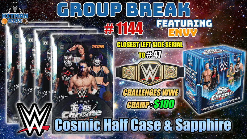 Group Break # 1144 - WWE Cosmic Half Case & Sapphire