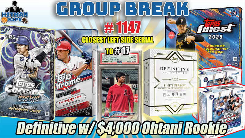 Group Break # 1147 - Definitive w/$4,000 Ohtani Rookie