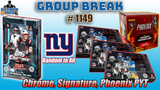 Group Break # 1149 - Sunday NFL PYT (Giants Random)