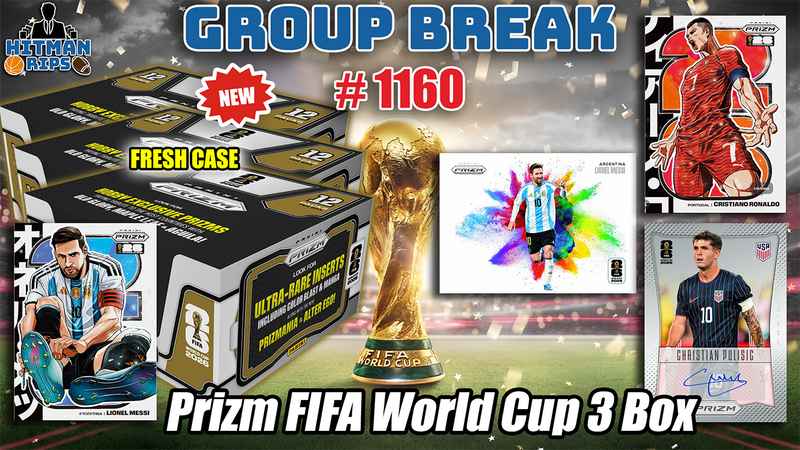 Group Break # 1160 - Prizm FIFA World Cup 3 Box