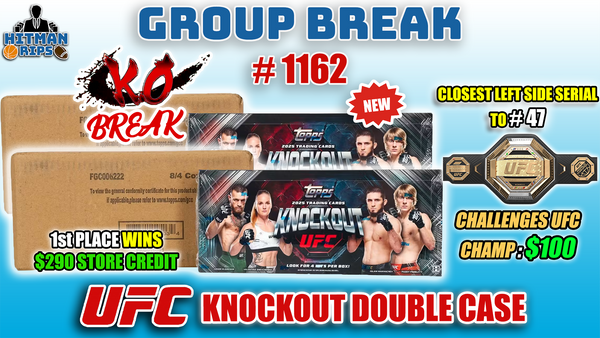 Group Break # 1162 - UFC KNOCKOUT DOUBLE CASE KO BREAK