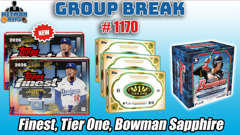 Group Break # 1170 - Black, Tier One, Bowman Sapphire