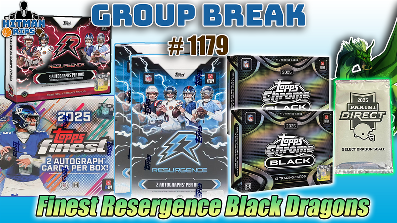 Group Break # 1179 - Finest Resurgence Black Dragons