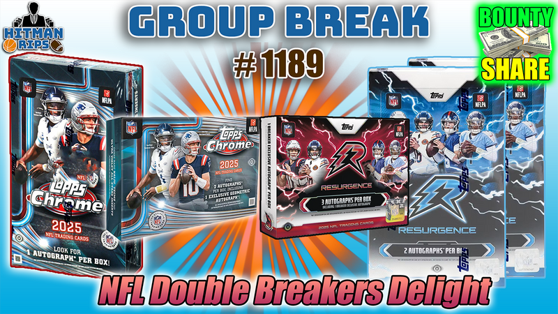 Group Break # 1189 - NFL Double Breaker's Delight