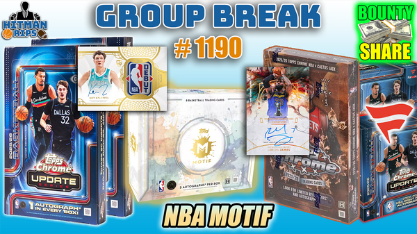 Group Break # 1190 - NBA MOTIF