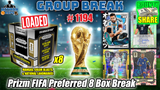 Group Break # 1194 - Prizm FIFA Preferred 8 Box Break