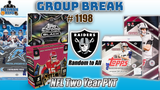 Group Break # 1198 - NFL Two Year PYT (Raiders Random)
