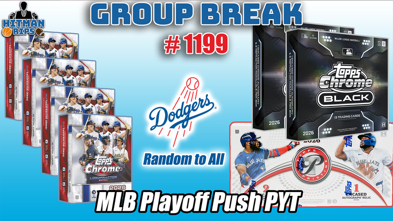 Group Break # 1199 - MLB Playoff Push PYT (Dodgers Random)