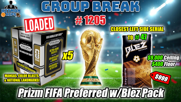 Group Break # 1205 - Prizm FIFA Preferred w/Blez Pack