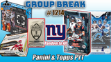 Group Break # 1214 - Panini & Topps PYT (Giants Random)