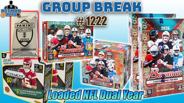 Group Break # 1222 - Loaded NFL Dual Year