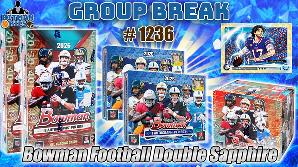 Group Break # 1236 - Bowman Football Double Sapphire