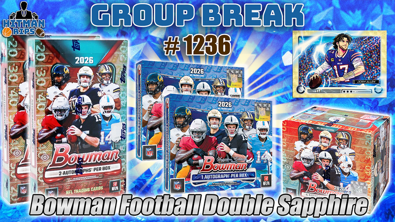 Group Break # 1236 - Bowman Football Double Sapphire