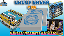 Load image into Gallery viewer, 25% CHANCE Filler for Group Break # 807 - National Treasures Half Case
