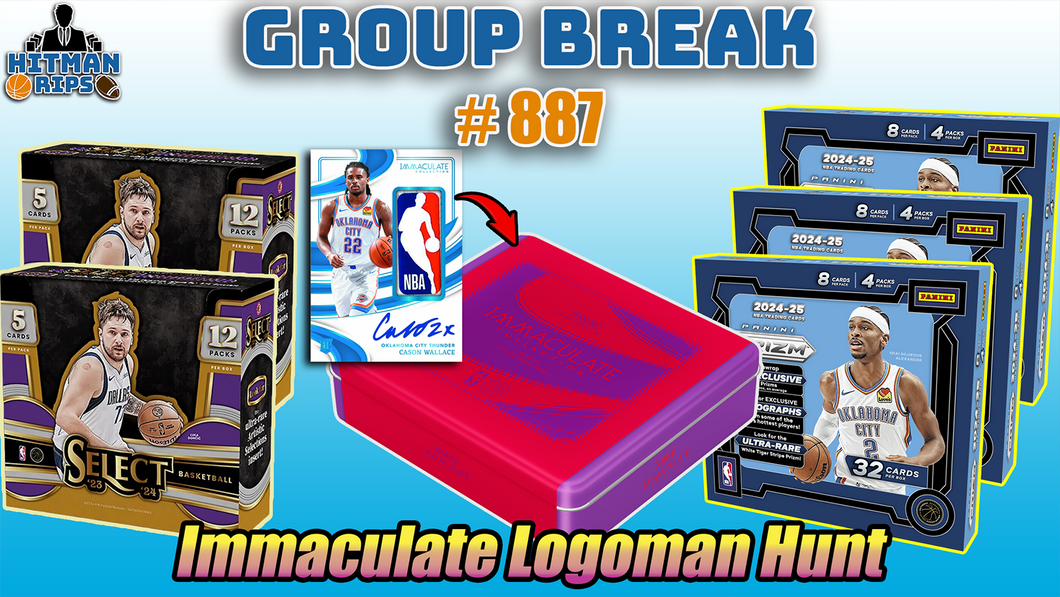 Group Break # 887 - Immaculate Logoman Hunt
