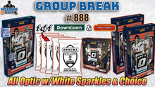 Load image into Gallery viewer, 10% CHANCE FILLER for Group Break # 888 - All Optic w/White Sparkles &amp; Choice
