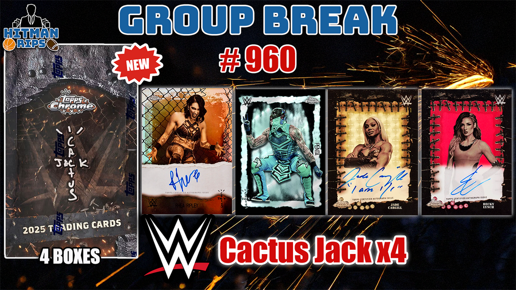 Group Break # 960 - WWE Cactus Jack x4