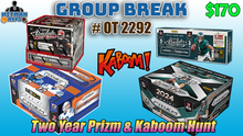 Load image into Gallery viewer, 25% CHANCE Filler for Group Break # OT 2292 - Two Year Prizm &amp; Kaboom Hunt
